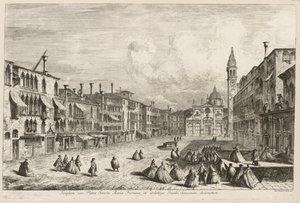 Views of Venice: S. Maria Formosa by Michele Marieschi