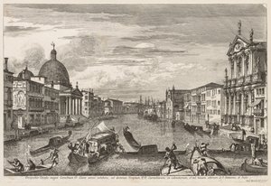 Views of Venice: Santa Chiara by Michele Marieschi
