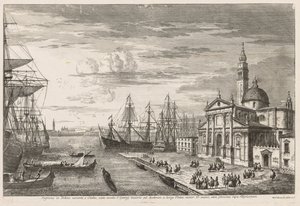 Views of Venice: The Basin of St. Marks, 1741 by Michele Marieschi