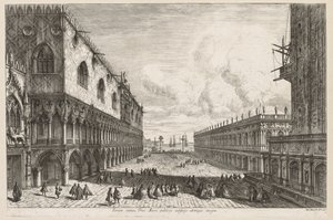 Views of Venice: The Piazzetta by Michele Marieschi