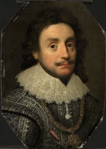 Portrait of Frederick V by Michiel Jansz. van (after) Miereveld