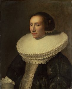 Portrait of a Lady with a Ruff by Michiel Jansz van Miereveld