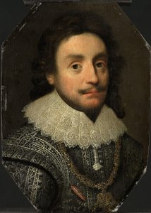 Portrait of Frederick V (1596-1632), Elector of the Palatinate by Michiel Jansz van Mierevelt (copy after)