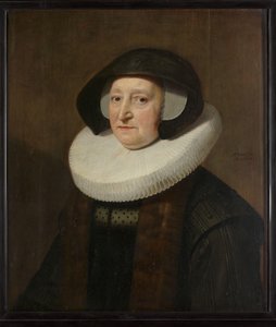 Portrait of Maria Petitpas by Michiel Jansz van Mierevelt (workshop of)