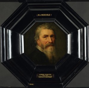Portrait of Lubbert Gerritsz, c.1607 by Michiel Jansz. van Mierevelt