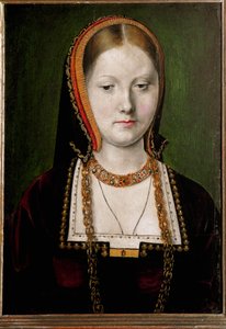 Portrait of Catherine of Aragon by Michiel Sittow