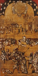 The Conquest of Mexico, Panel IV, c.1696-1715