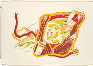 Rits by Miguel Ángel Cárdenas (signed by artist)