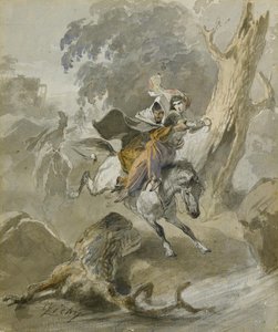 The Kidnap from the Series Scenes of the Caucasus