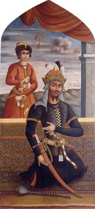 Portrait of Afrasiyab, King of Turan