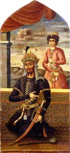Portrait of Afrasiyab, King of Turan