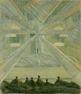 Andante Sonata II by Mikalojus Konstantinas Čiurlionis