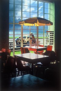 Day at the Beach Cafe by Mike Briscoe