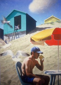 Day by the Beach Huts