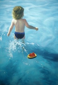 Day Out in the Pool by Mike Briscoe