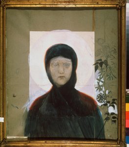 The Virgin by Mikhail Aleksandrovich Vrubel