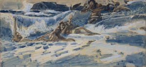 Playing naiads and tritons