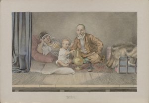 Tatars, 1862 by Mikhail Stepanovich Znamensky