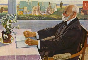 Academician Ivan Pavlov by Mikhail Vasilievich Nesterov