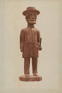 Carved Policeman