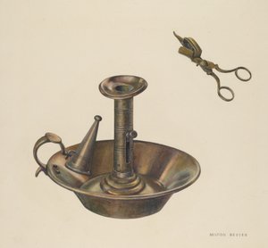 Candlestick by Milton Bevier