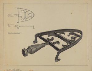 Pa. German Flat-iron Stand by Milton Grubstein