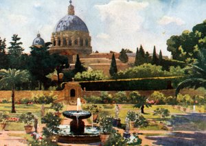 The Sunk Garden, The Vatican, Rome