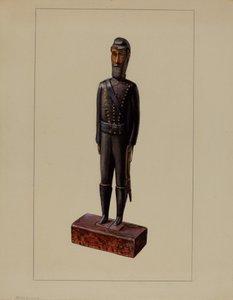 Civil War Soldier by Mina Lowry