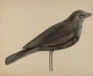 Decoy (Gull) by Mina Lowry