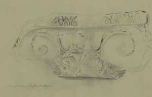 Capital of Column at Theatre at Azani by Miner Kilbourne Kellogg