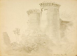Castle, St. Valery by Miner Kilbourne Kellogg