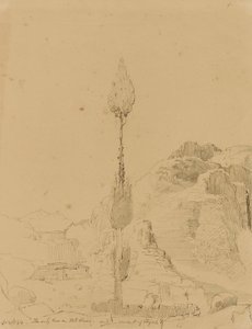 Oak Tree on Mount Sinai by Miner Kilbourne Kellogg