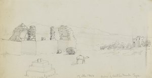 Ruin of Christian Church, Tyre by Miner Kilbourne Kellogg