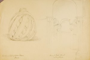 Tomb of Sultan Orkan/Ancient Greek Church, Brusa by Miner Kilbourne Kellogg