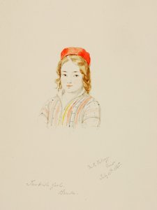 Turkish Girl, Brusa by Miner Kilbourne Kellogg
