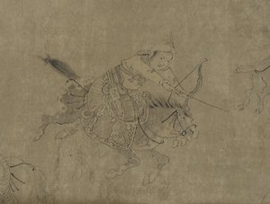The captivity of Cai Wenji