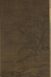 Water-buffaloes and Attendants under Willow-trees