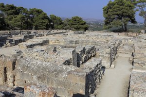 Minoan Archeological Site of Phaistos. North East Complex by Minoan