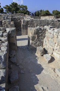Minoan Archeological Site of Phaistos, The West Magazines
