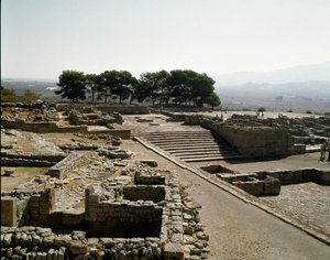 View of the Ruins of Phaistos by Minoan