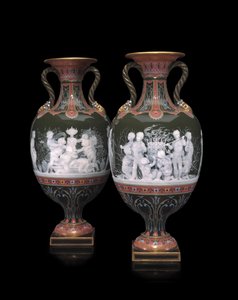A Pair of Vases, 