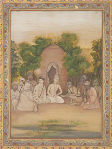 A Gathering of Holy Men of Different Faiths, ca. 1770-75 by Mir Kalan Khan