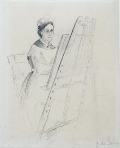 Portrait of Mary Jane Hancock by Miss Noble