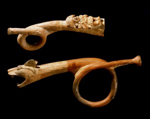 Terracotta Trumpets by Moche Moche