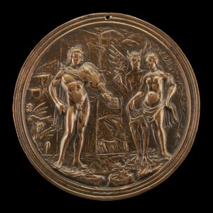 Orpheus Redeeming Eurydice by Moderno