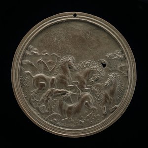 The Death of Hippolytus, or The Fall of Phaeton by Moderno