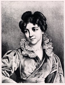 Portrait of Countess Praskovya Petrovna Kutaysova by Modest Dmitryevich Rezvoy
