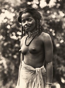 Building an Empire in the Fascist age: Cunama girl, 1936