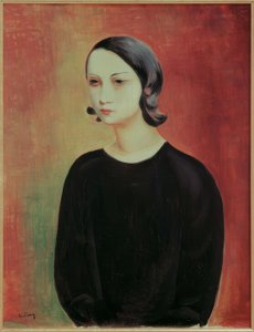 Girl in Black Blouse
