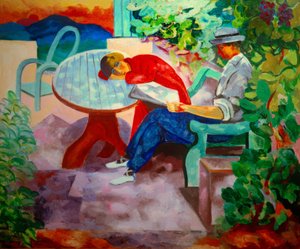 Siesta in Saint-Tropez (Kisling with Renée)